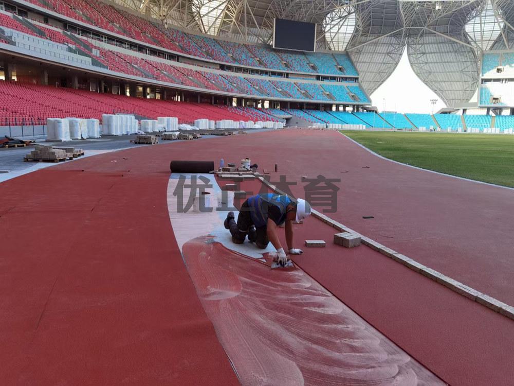 南昌预制型橡胶跑道每平方米的价格